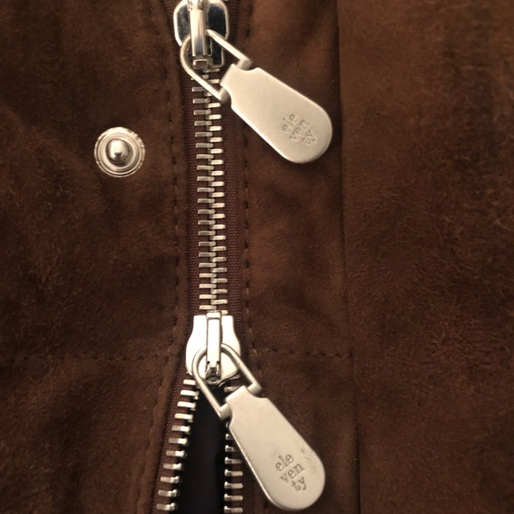 Eleventy Men's Brown Suede Vest Size 52/L - Picture 3 of 11